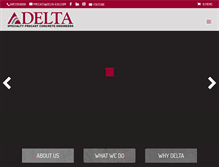 Tablet Screenshot of deltaprecast.com